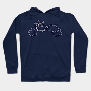 Happy Little Flying Pig Hoodie